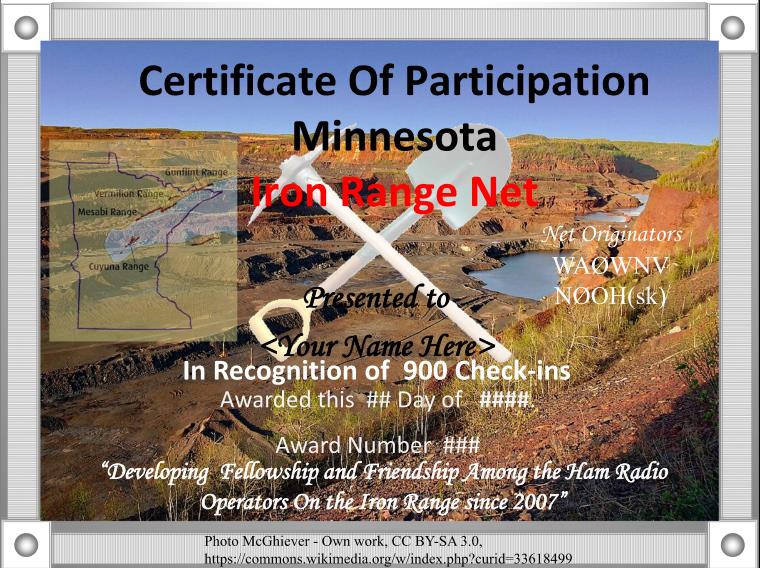 900th Certificate Of Participation Template